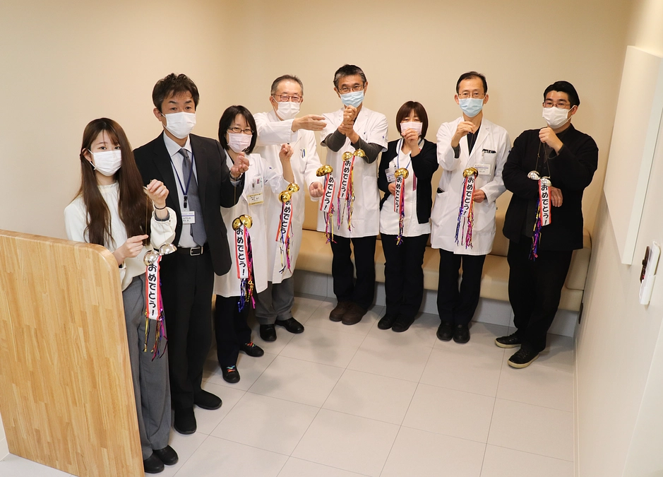 ICU家族控え室のオープニングセレモニーを行いました！