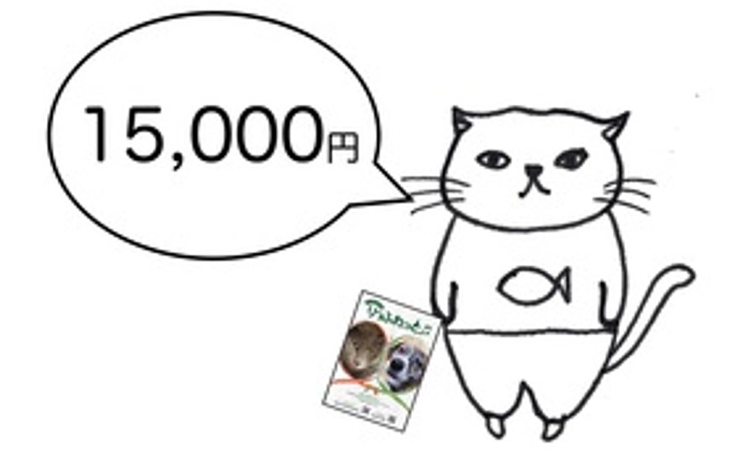 毎月応援15000円コース