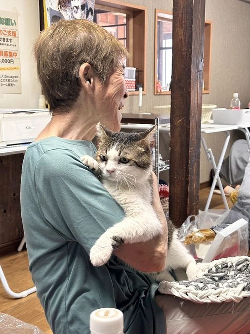 【もうすぐ支援者人数50人！】シニアの方と楽しく【輪っ活】！笑顔で人も猫も元気にする❣️