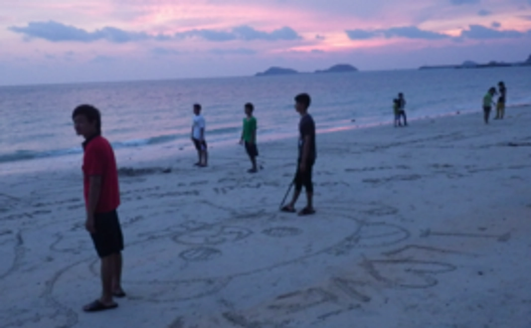 【子どもたちからお礼の絵葉書】