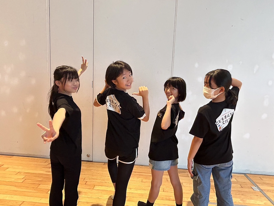 キックオフイベント当日・ミニミュージカルのためのオーディションを行い、作品を描きました。