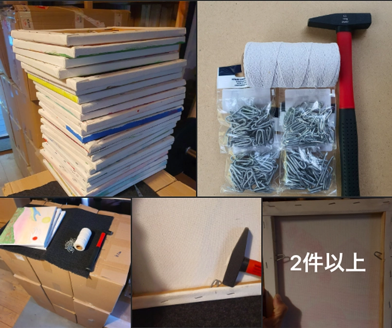 ウクライナからさらに子どもの絵が24作品届きました