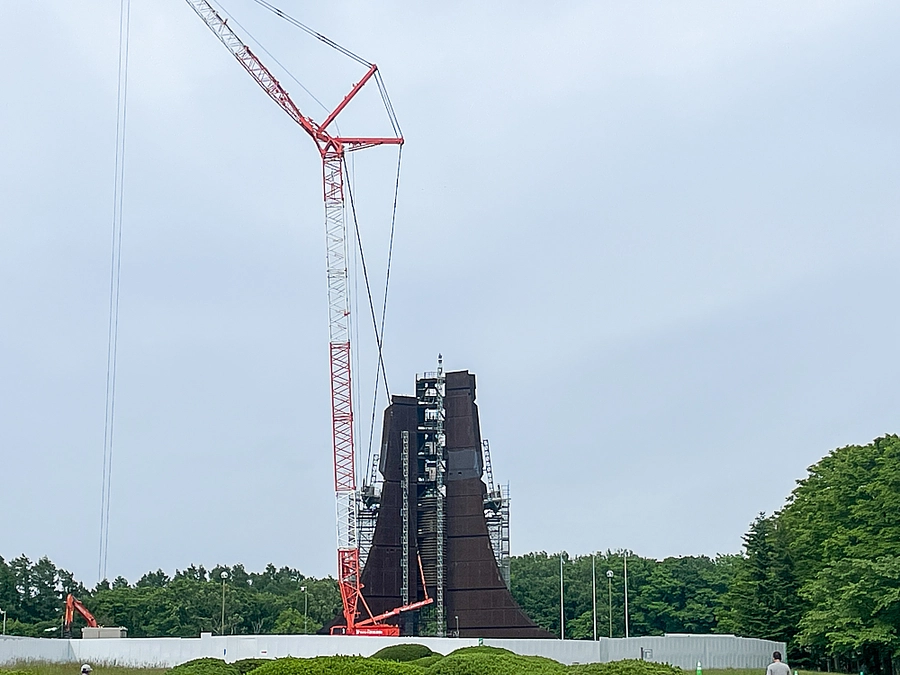 本日（令和5年6月11日）の北海道百年記念塔
