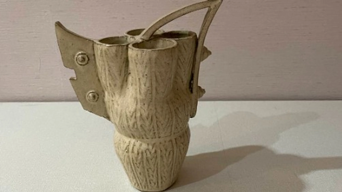 30代当主久代計子さんのご主人　陶芸家故岡本暉生さんについて