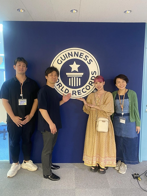 ギネスワールドレコーズジャパンさんでお話をさせていただきました！