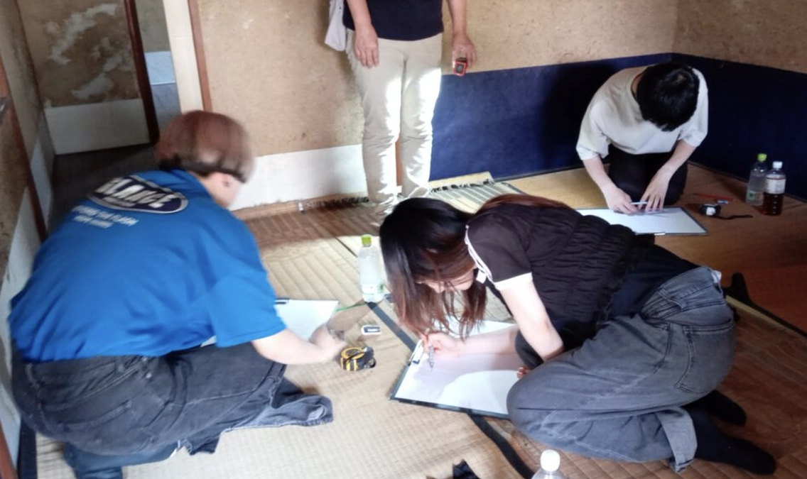 驢庵再生プロジェクトのこれまで  -実測調査①-