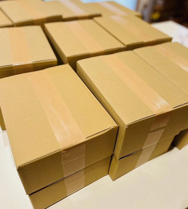 リターンのパンの発送が完了しました！