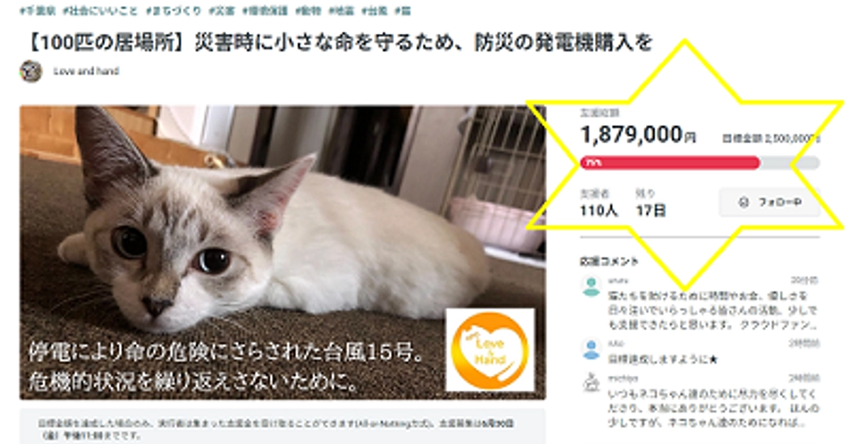 【進捗状況報告】おかげさまで７５％達成！　第一目標達成まであと一息！　ありがとうございます