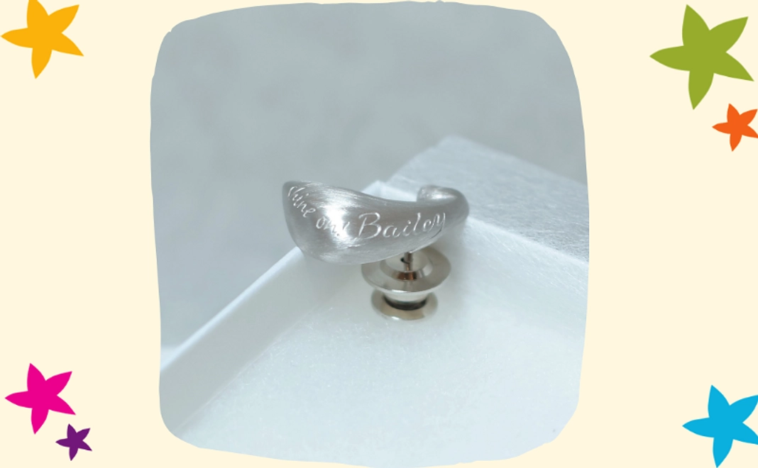 ピンブローチ(シルバー)【税制優遇対象外】