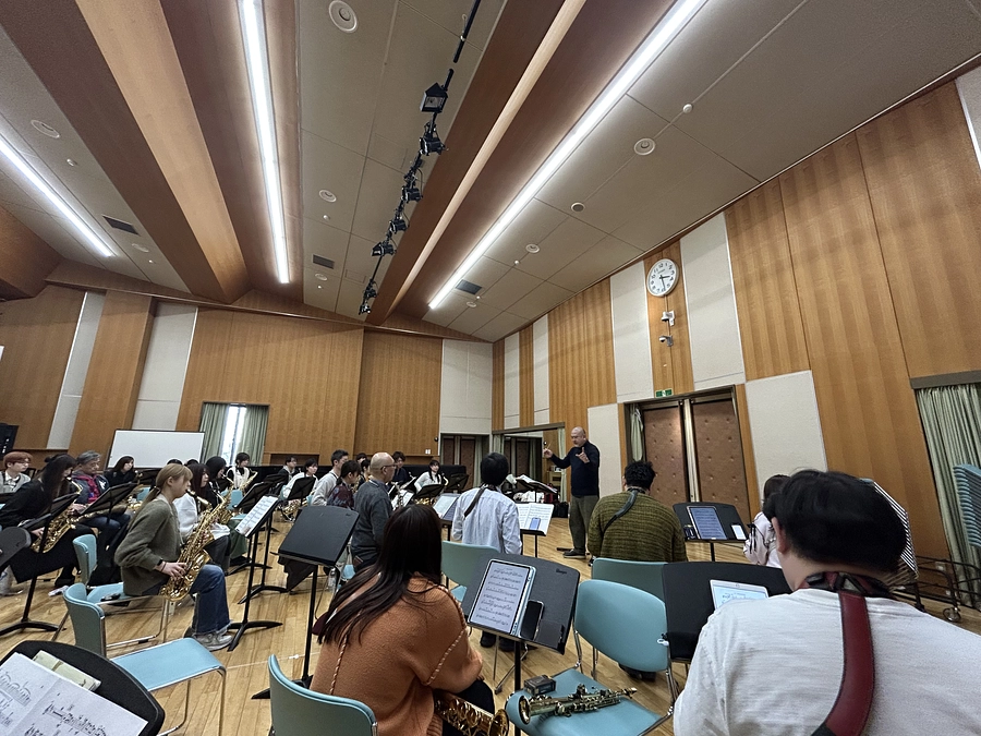 OBOGの先輩方と練習をしました！