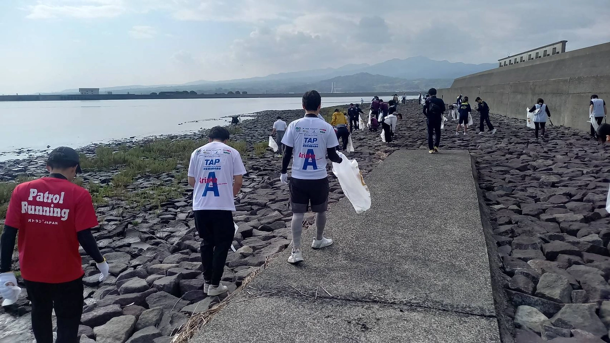 10月28日（土）鹿島市「肥前鹿島干潟」にてONE有明ビーチクリーンを実施しました！