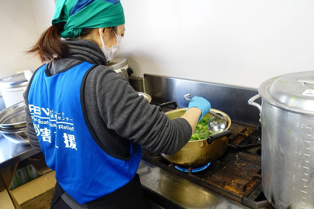 活動レポート④　発災から３ヵ月