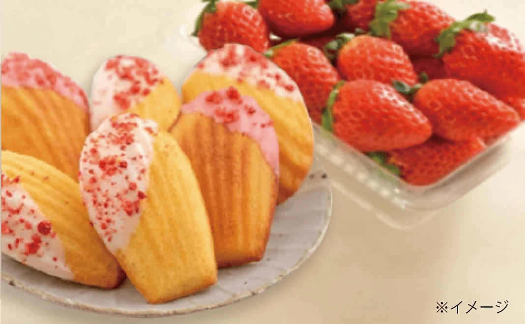 ホームページにお名前を掲載し、いちごとお菓子詰め合わせをお送りします。