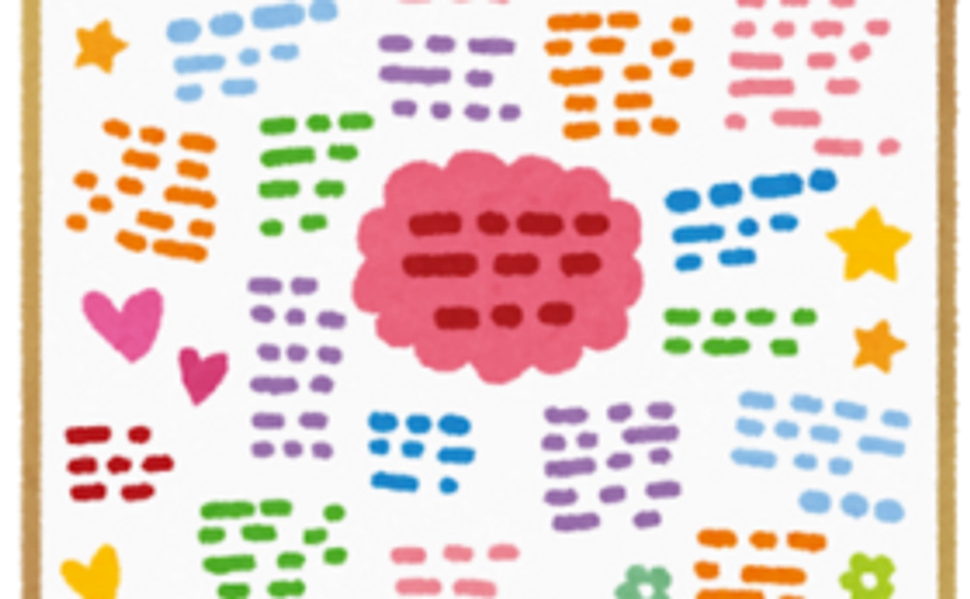 子どもたちからお礼の寄せ書き