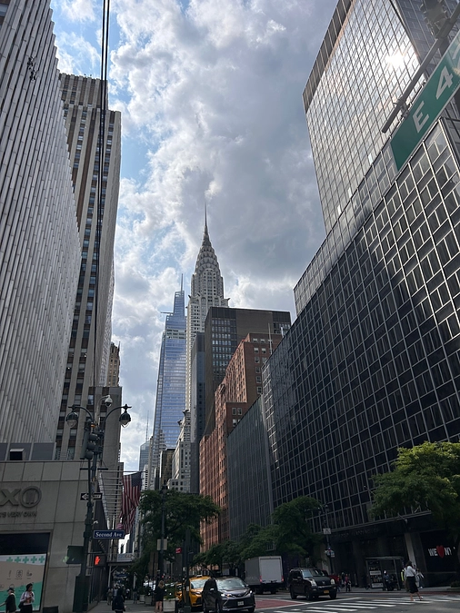 ニューヨークに到着しました