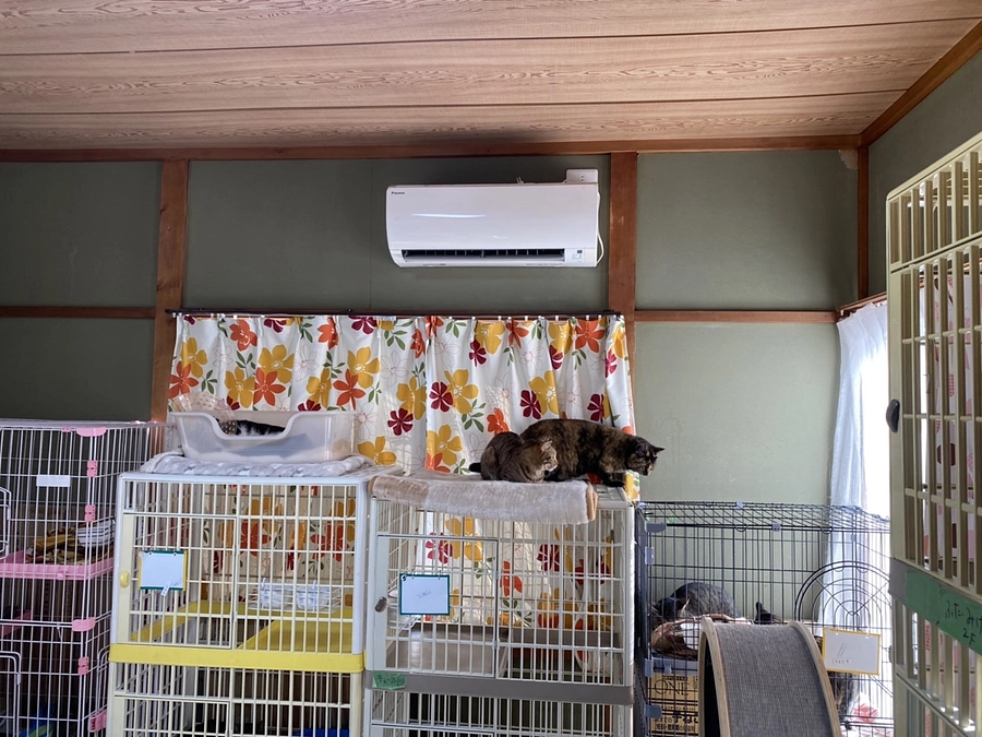 エアコンがつきました。