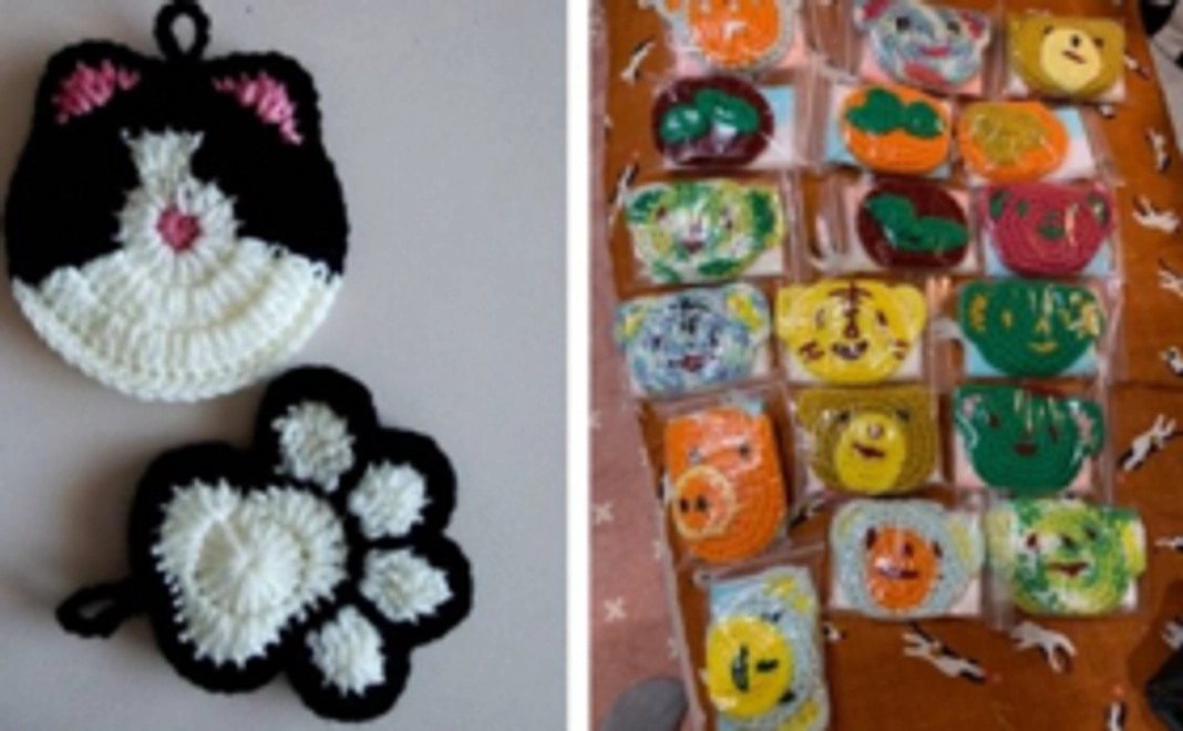 【グッズで応援！】里親さんの手づくりグッズつき