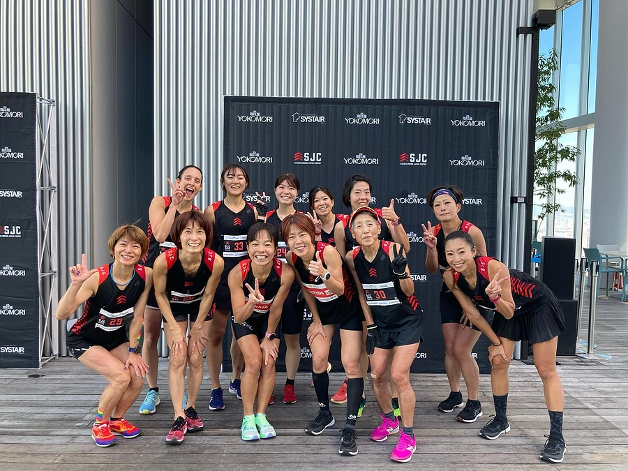 沢田愛里さん出場報告　11月19日 あべのハルカス（2023ステアクライミング世界選手権）