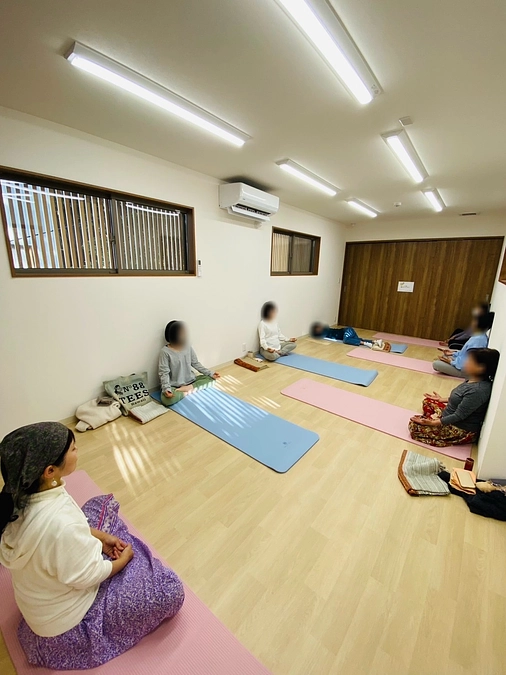 朝峯神社deヨガ教室　第一回目を開講いたしました！