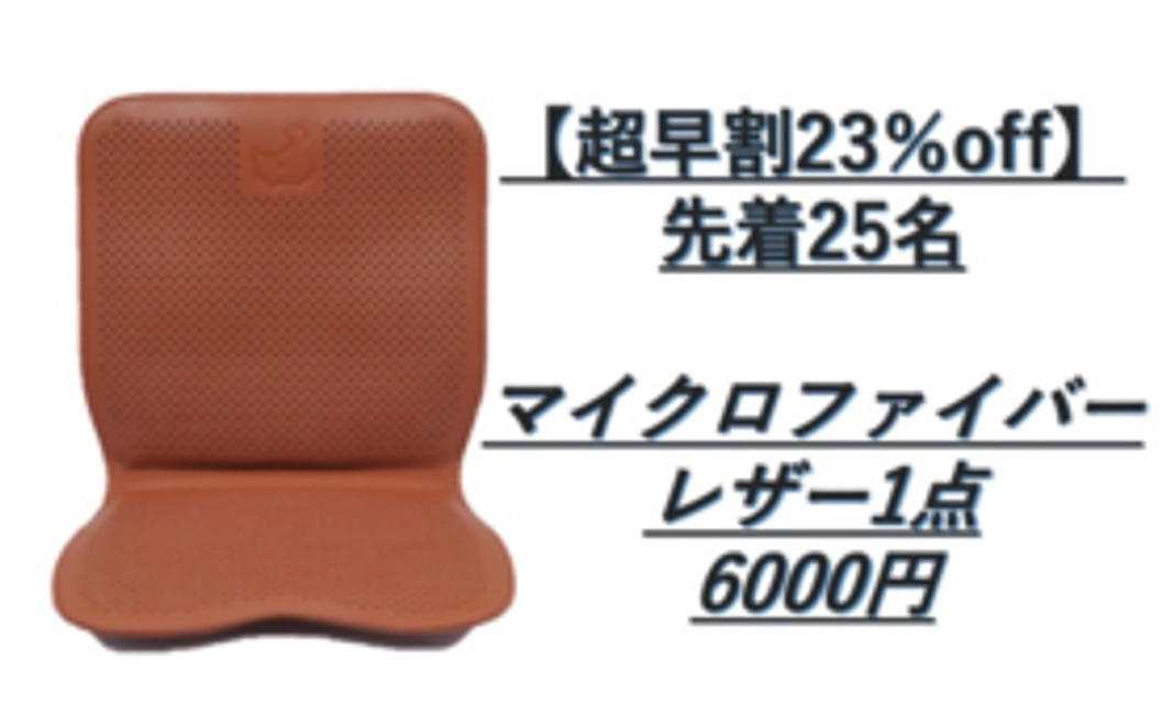 【超早割23％off】先着25名 マイクロファイバーレザー1点