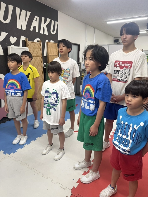 真剣なまなざし！！声出しの練習