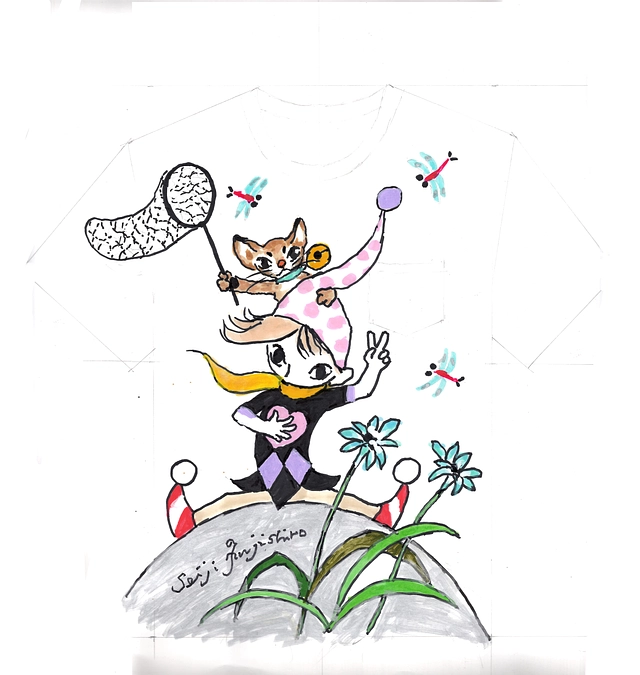 可愛いTシャツが３デザインできました!