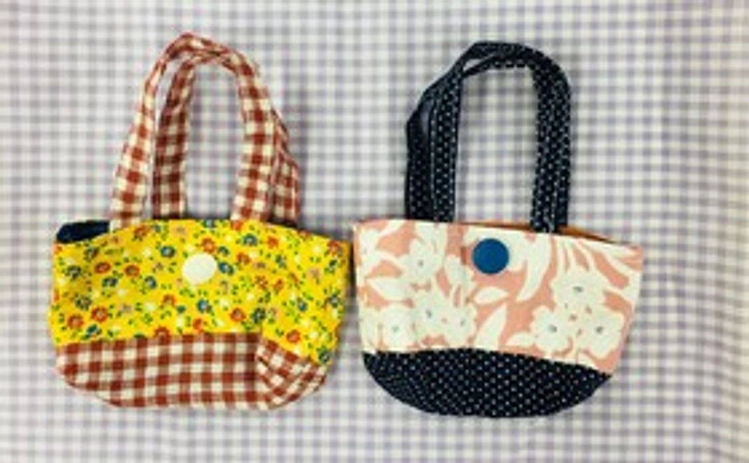 小物が入るミニトート♪