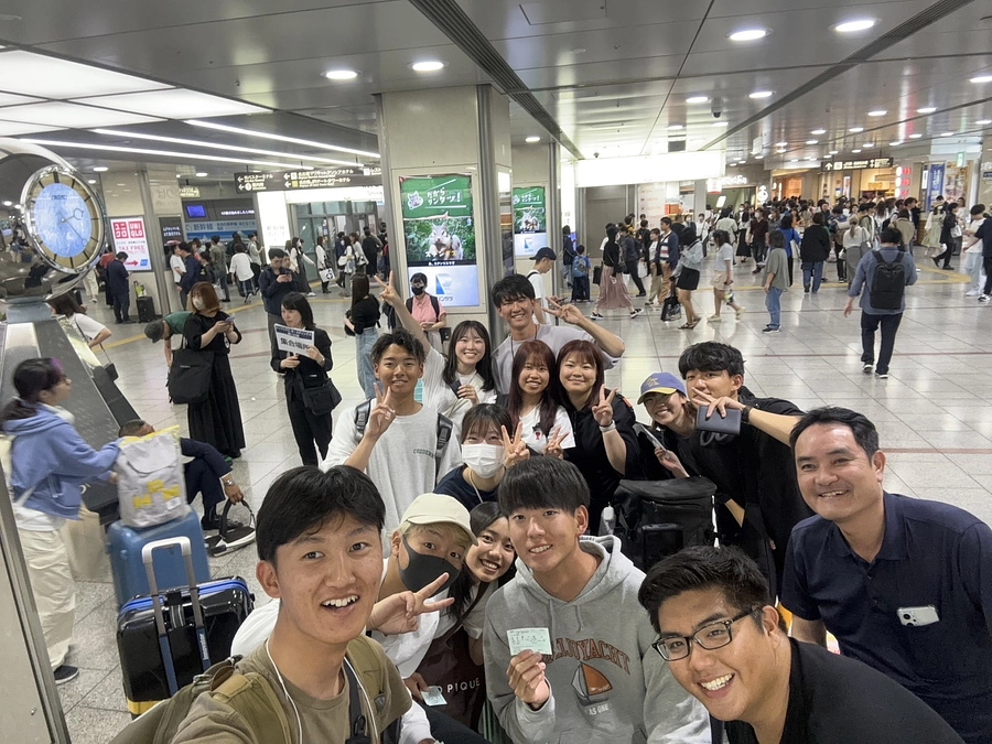 イタリアガルダ湖に向けて名古屋出発🚄