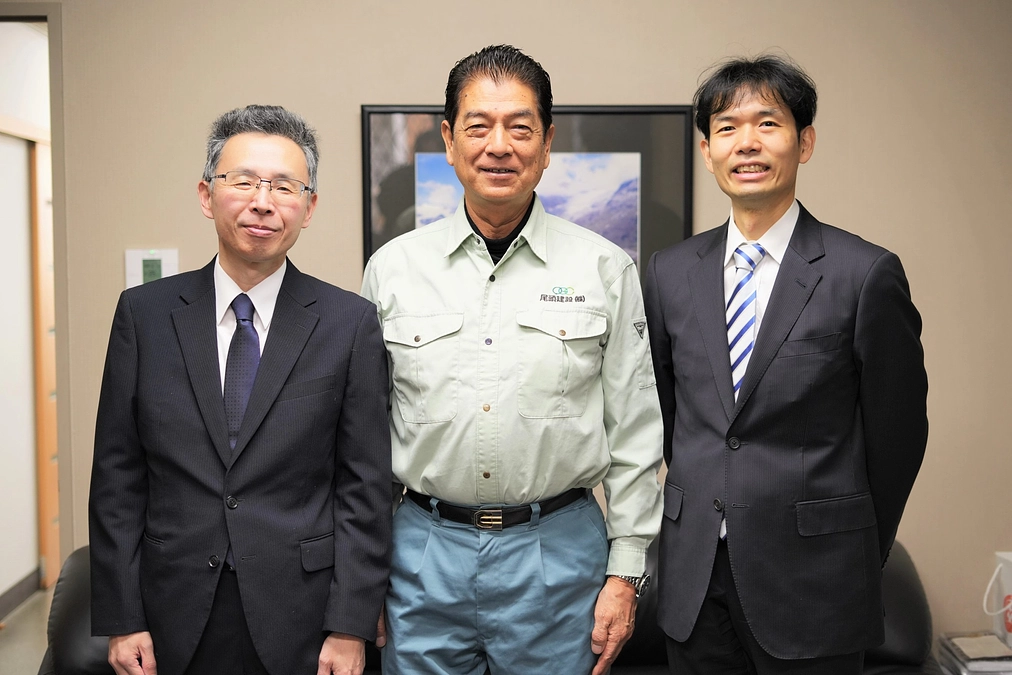 地元『浦安』の歴史ある建設会社 尾頭建設株式会社様よりご支援いただき、ご挨拶に伺いました。