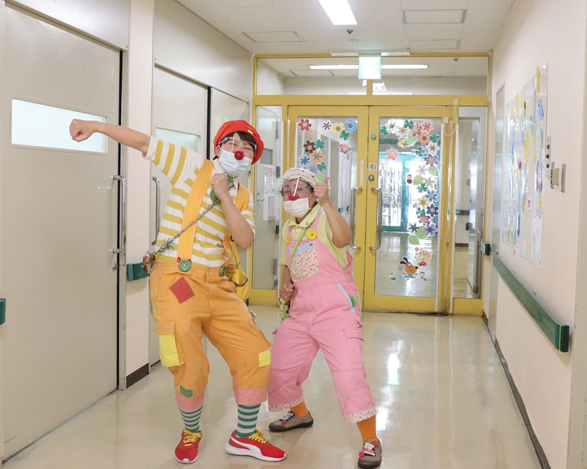 【クリニクラウン訪問レポート】クリニクラウンのこと覚えてるよ！！