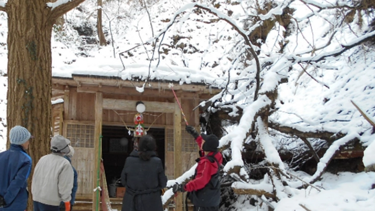豪雨で被害を受けた五城目の森山不動堂の復旧にご協力を!