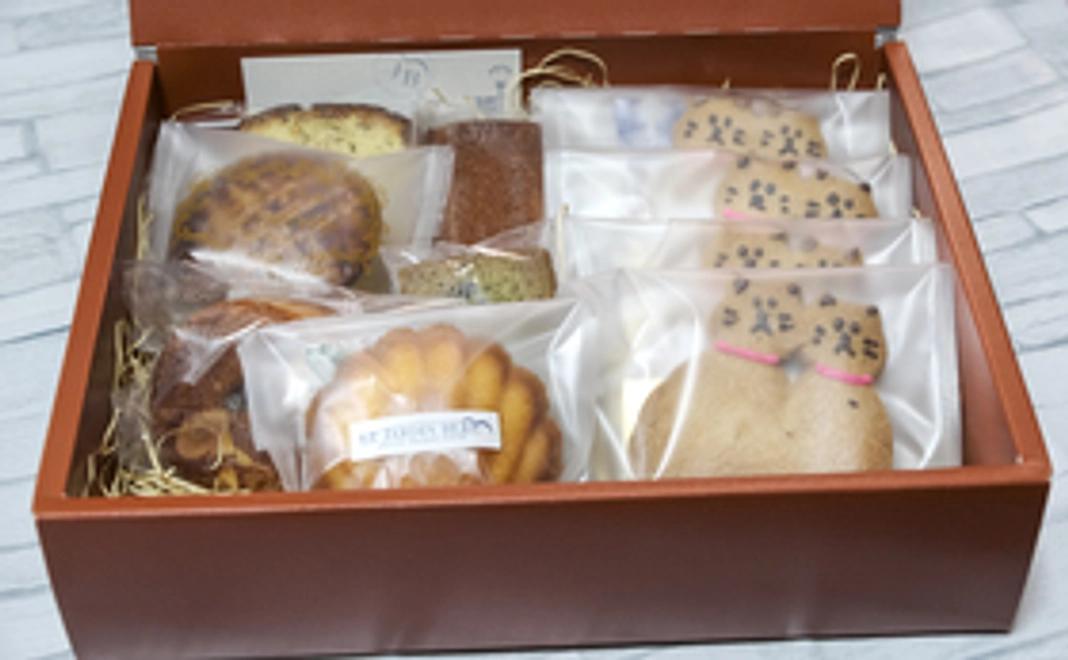 ル・ジャルダン・ブルー スペシャルプラン 『ル・ジャルダン・ブルー 猫型クッキー5枚 + おまかせ6枚のプラン』