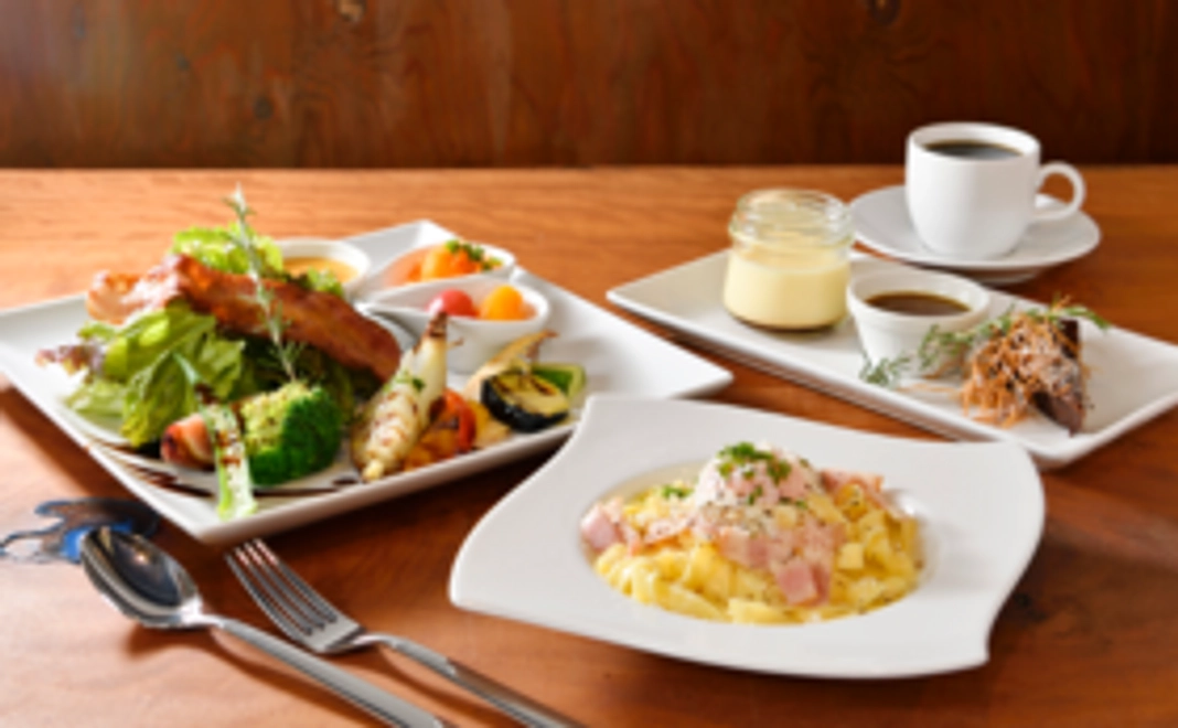 【お越しいただける方向け】『むすび森のcafe』ランチチケット（平日のみ）