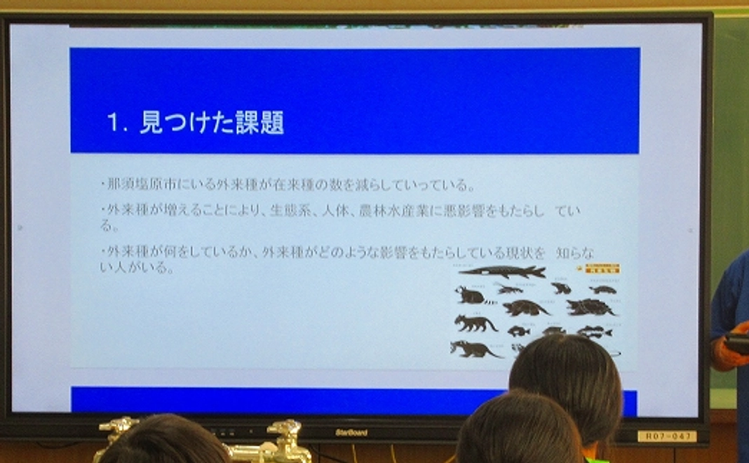 総合的な学習の時間の活動報告会にご招待1