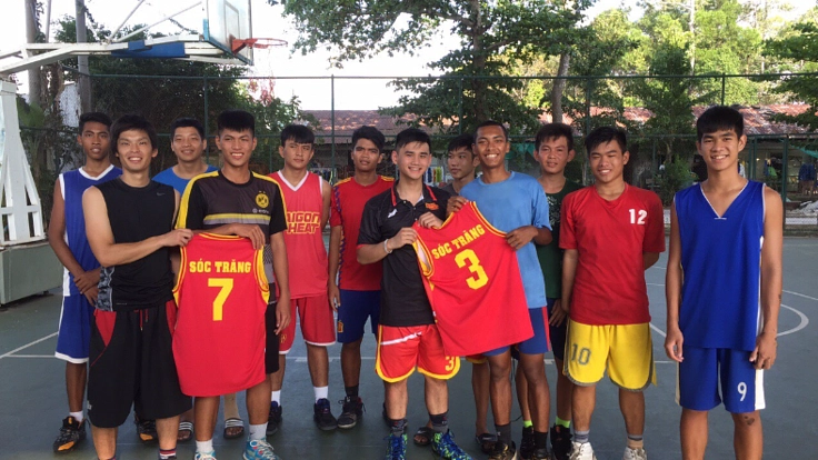 未来のベトナムバスケ界を牽引する！ベトナムの少年が日本遠征へ