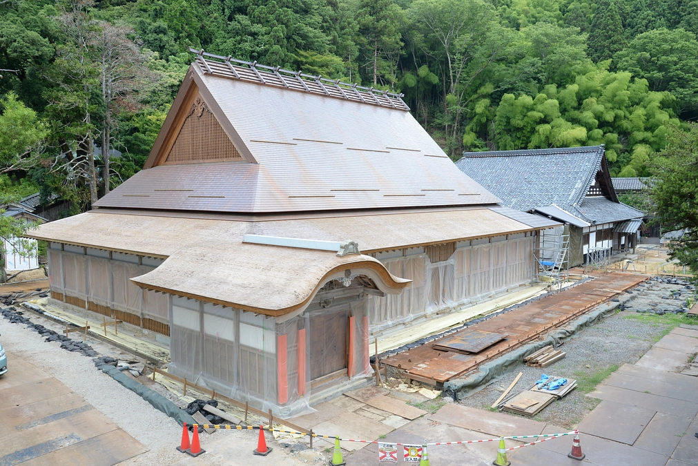 ふくい散策で「令和の大修理の現在」放送中！