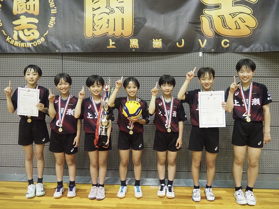 上黒瀬JVC  今年も夏の全国大会への出場が決まりました‼️🌻