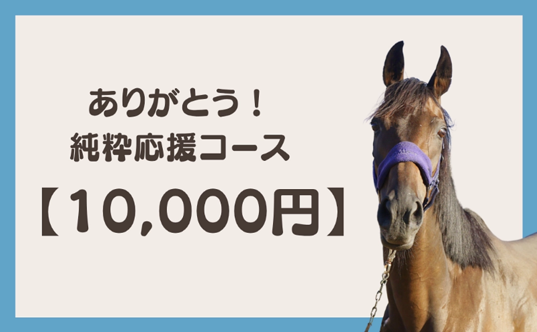 ありがとう!純粋応援コース (10,000円)