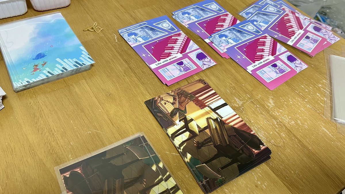 [ご報告]ポストカードの発送完了と傷んだピアノのその後について