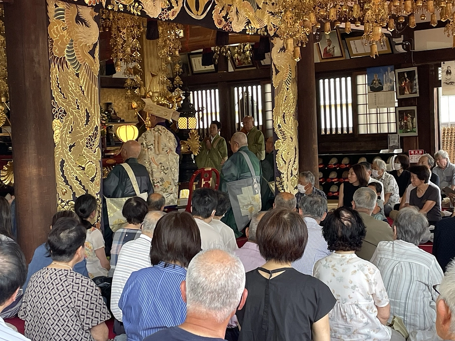 九品寺・施餓鬼会を厳修いたしました！
