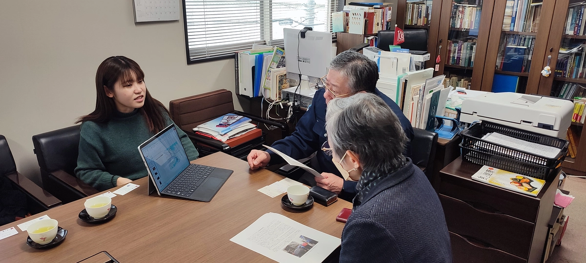 株式会社ささ圭様と名取市図書館様にバンクーバーでの活動報告を行いました！