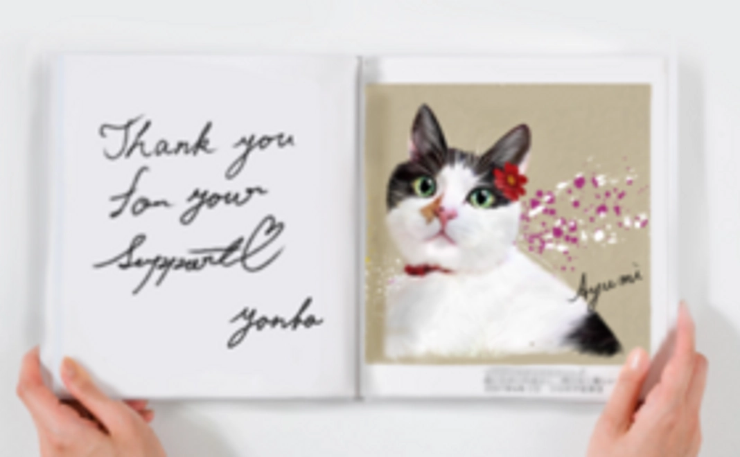 ご支援に感謝します！