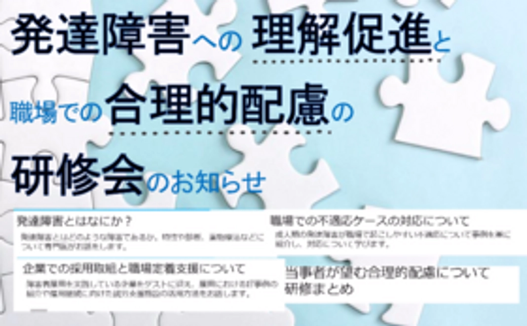 【1万円コースB】「発達障害への理解促進と職場での合理的配慮」DVD・大会プログラム・配布資料