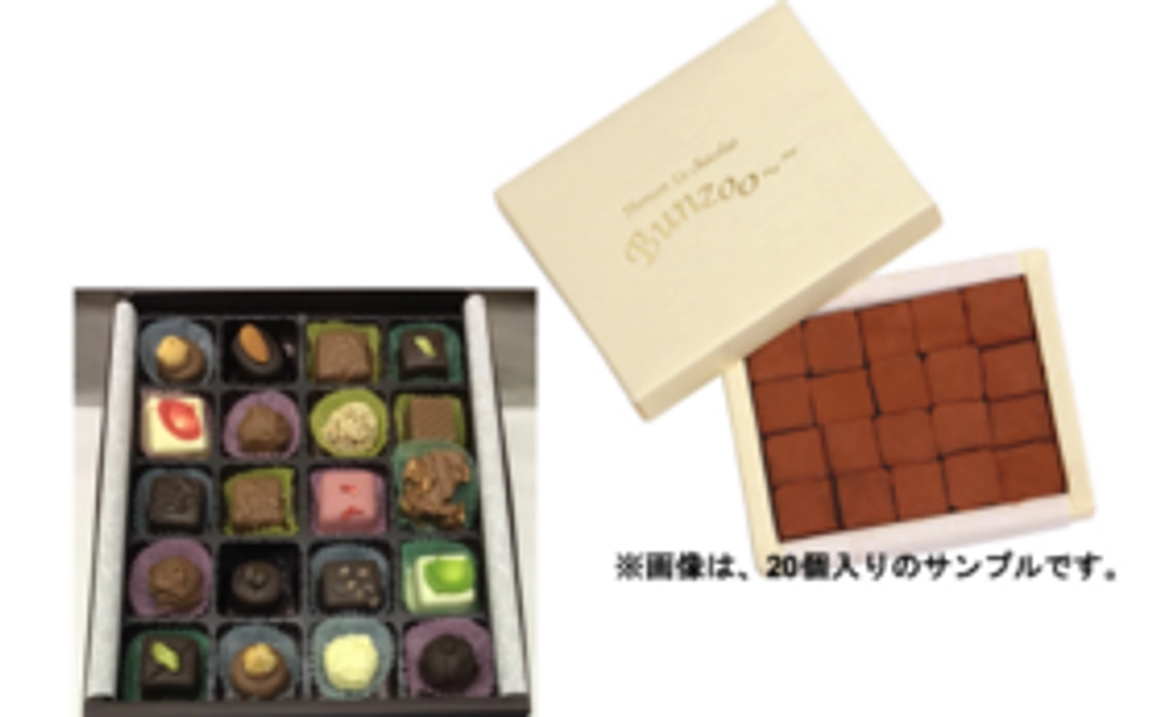 5, 【Readyfor限定セットA】オリジナル生チョコ3点＋プラリネ20粒入りセット