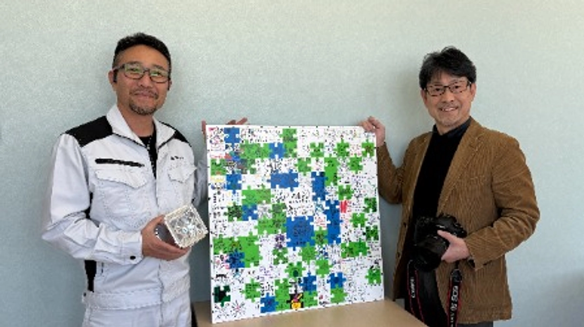 宇宙へ届け！願いを乗せたジグソーパズル撮影会 in 工房大倉