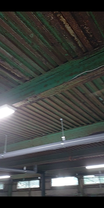 一階リハビリ、運動スペースに電気が付きました‼️