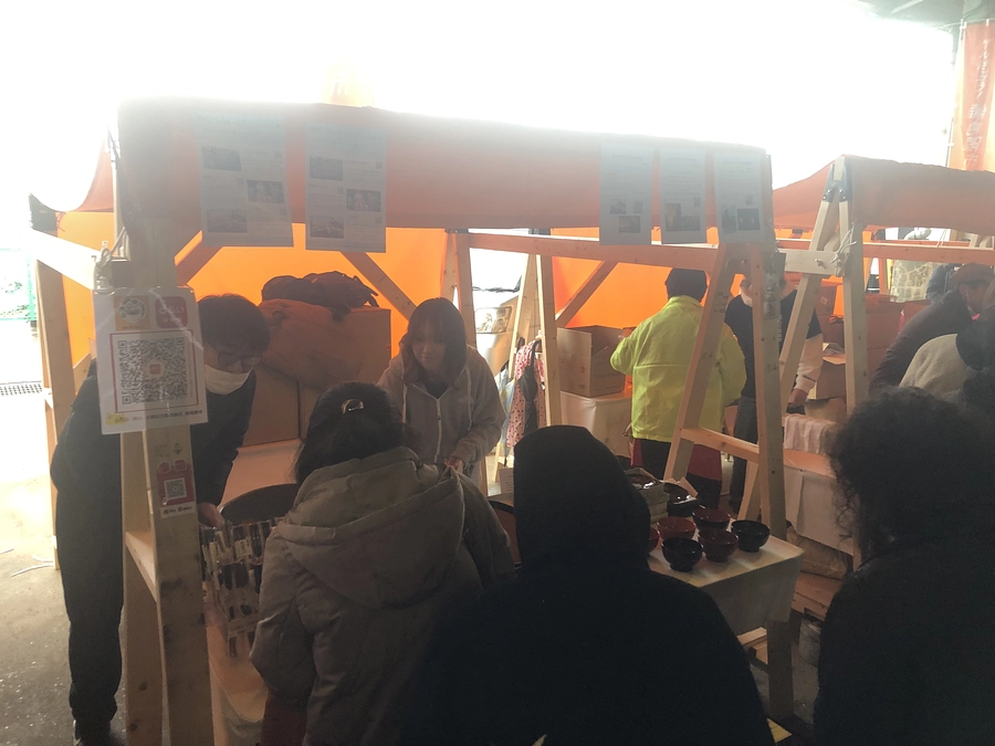 第１回出張輪島朝市に出店してきました①