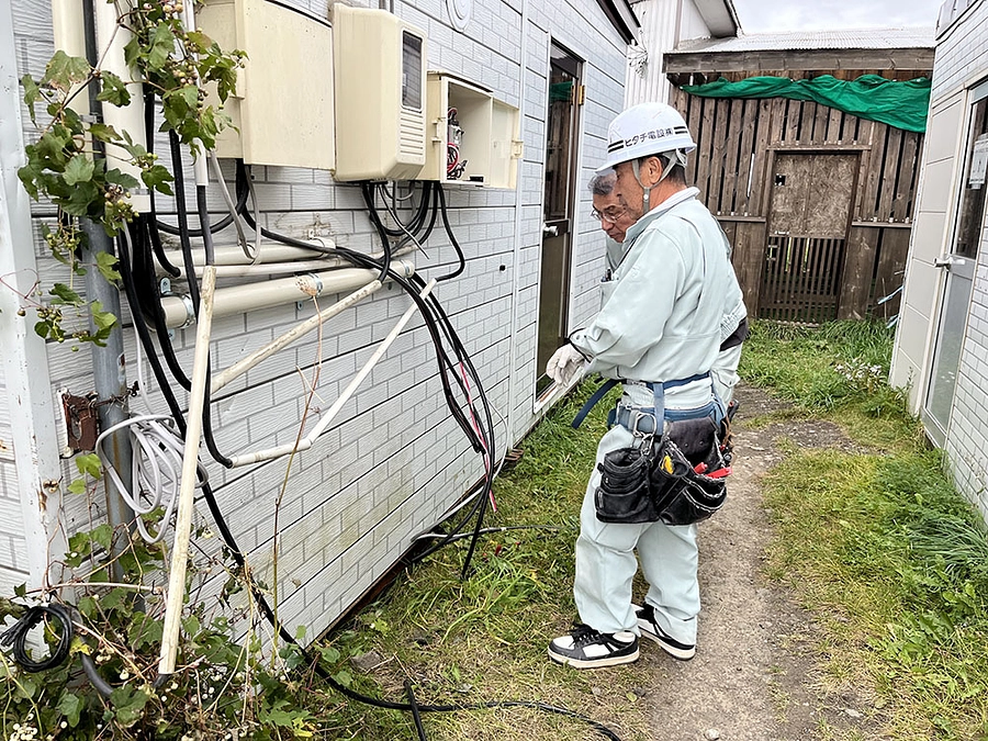 クラウドファンディング電気工事完了のご報告