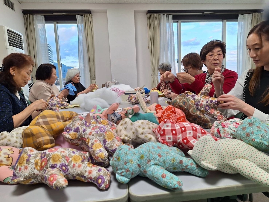 人形制作以上にたいへんなのは……