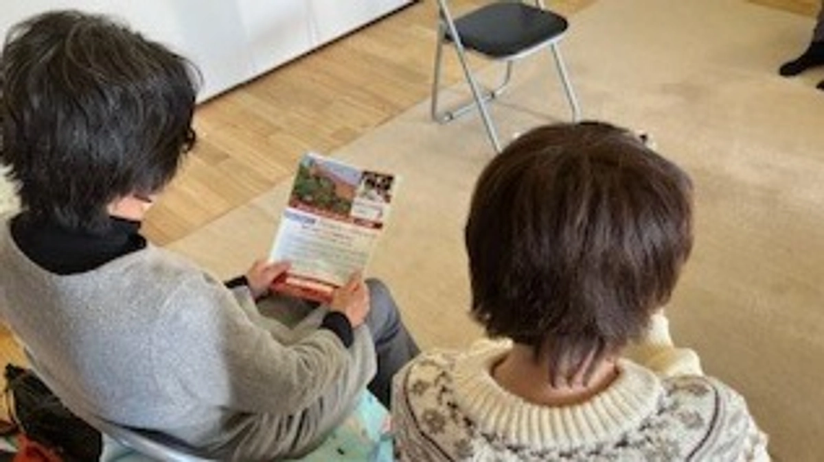 チラシ配布にご協力いただいています！